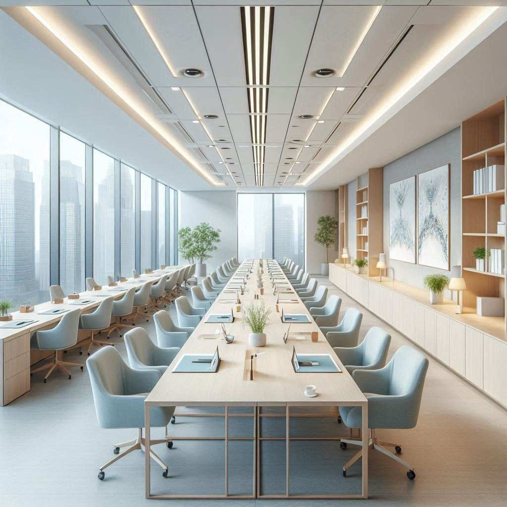招聘团队怎样为餐饮配送集中到达制定写字楼办公办公区空气质量的协作方案